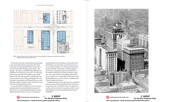 D&P was at the forefront of skyscraper design in Canada, with their first tower being a 10-storey building for the Union Bank in Winnipeg in 1904. D&P returned to Toronto where the firm put its signature on the 12-storey steel frame Dominion Bank Building, the 15-storey Canadian Pacific Building and a host of others over 10 storeys high.