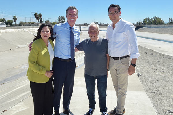 California Gov. Gavin Newsom was among many politicians and dignitaries who expressed their condolences. He called him a “true architectural genius.”