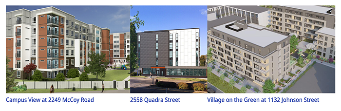 ��������ion is underway on 319 new homes across three projects in Saanich and Victoria.