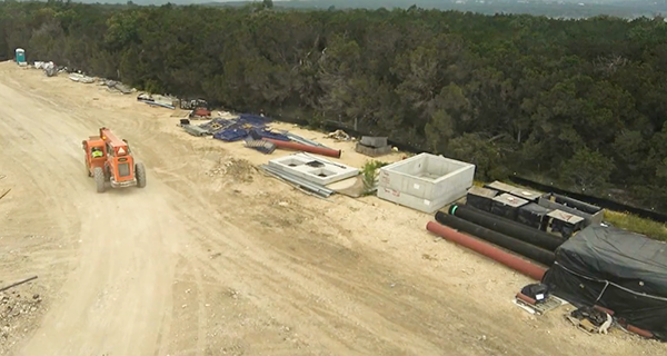 The Georgetown South Lake Based Transfer job completed in 2025 included two crossings of Sixteen Mile Creek.