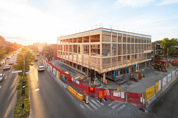 The $36 million Jeunesse au Soleil community centre showcases MTC using locally produced components.