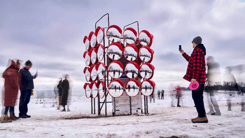 2026 Winter Stations bring Toronto’s frozen Woodbine Beach to life