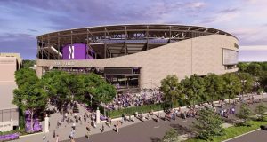 Northwestern will open its new stadium under Friday night lights on Oct. 2