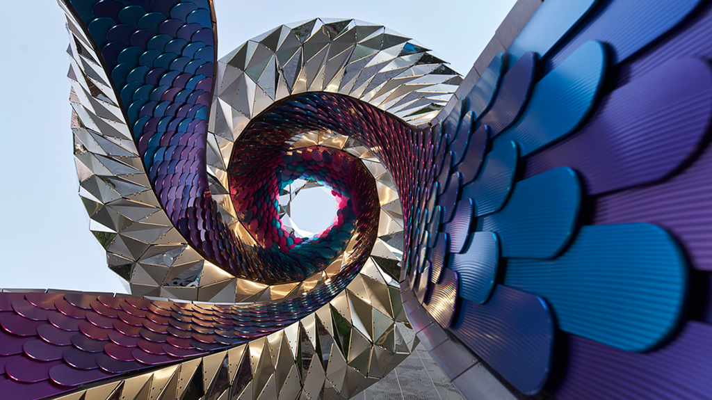 FUTUREFORMS pushes the edge of public art with Orbital and Weatherscape