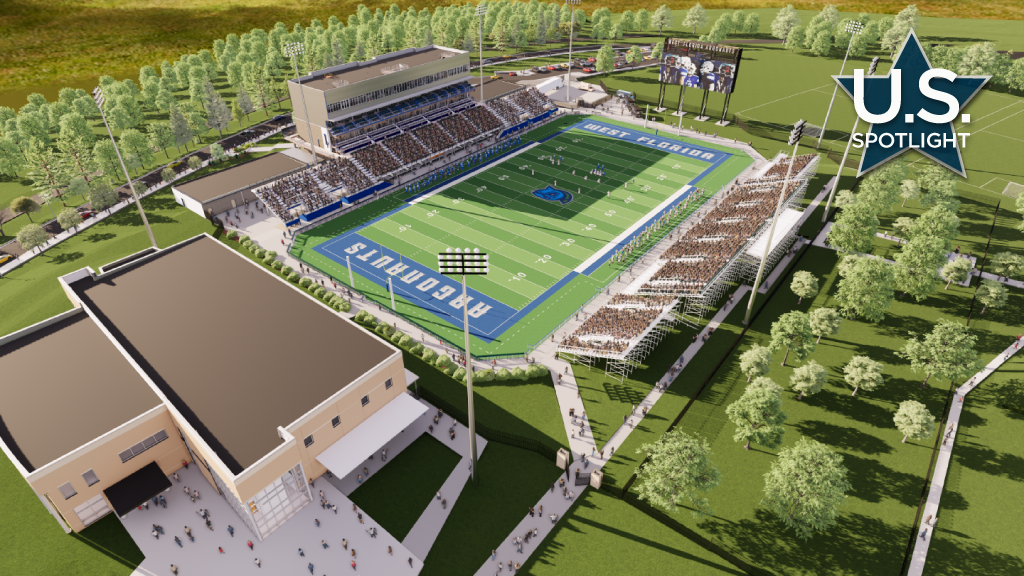 UWF begins construction on $50M multi-use Darrell Gooden Stadium in Pensacola