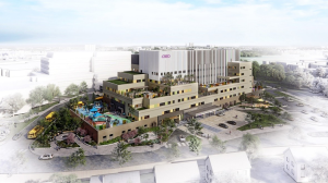 Final beam raised at new CHEO Integrated Treatment Centre in Ottawa