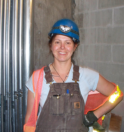 Anna Lary is a master electrician and advocate in the BC Institute of Technology’s (BCIT) electrical apprenticeship program. She is also the founder of the ConnectHER Hub at BCIT.