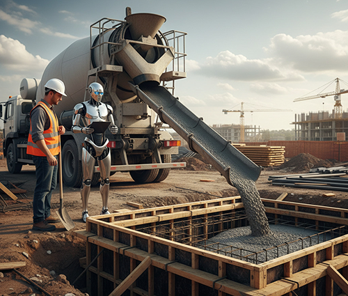 AI may not currently be able to replicate the judgment of an experienced concrete superintendent, but it can assist and collaborate at several stages of concrete production. 