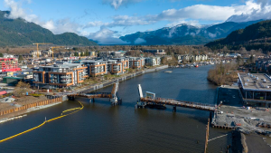 Major milestone reached on SEAandSKY Pedestrian Bridge project