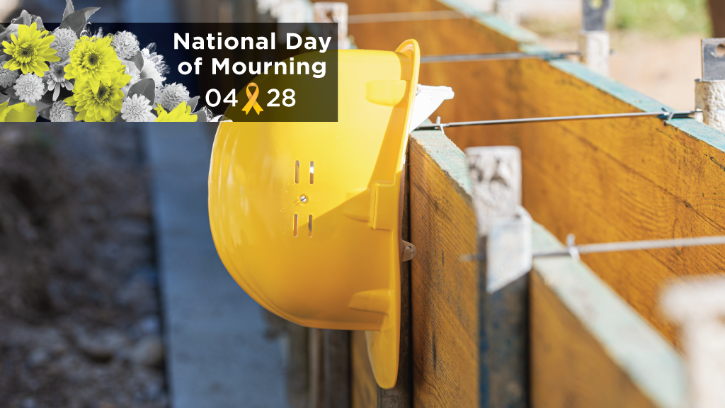 An important reminder: Day of Mourning to honour those lost while recommitting to safety