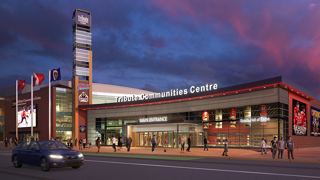 Tender issued for Oshawa's $50M Tribute Communities Centre upgrade