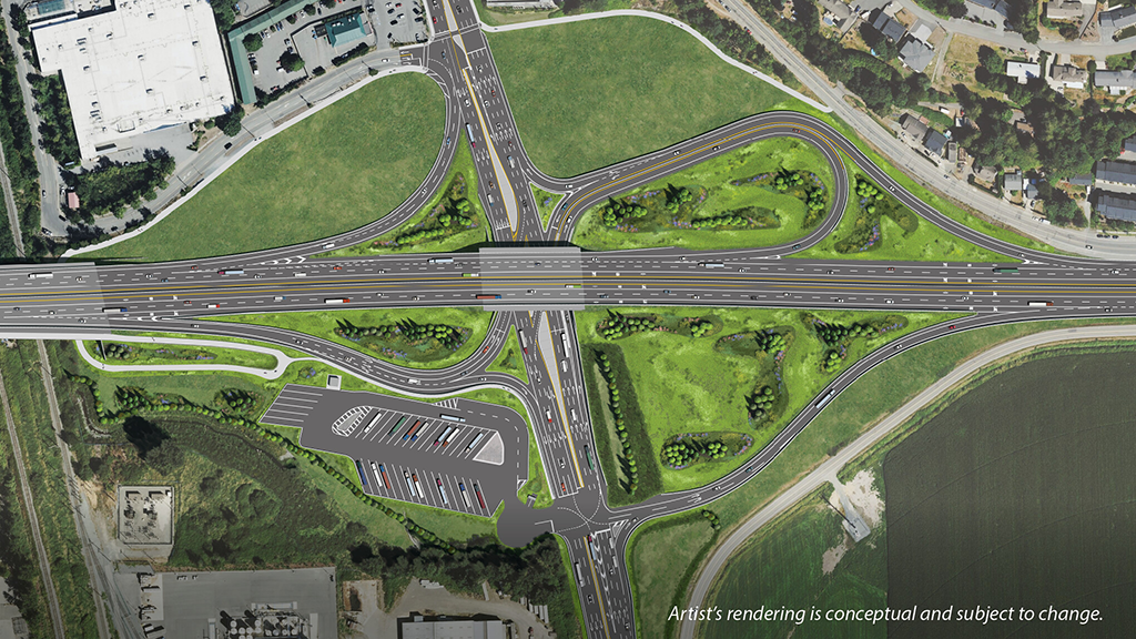 Work begins on Fraser Valley Highway 11 interchange project