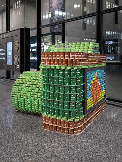 Best Use of Labels went to Aercoustics Engineering Ltd. for Apple of my Eye. This structure is meant to capture more than just an image, its designer stated, it’s built to capture what a community can do when they come together.