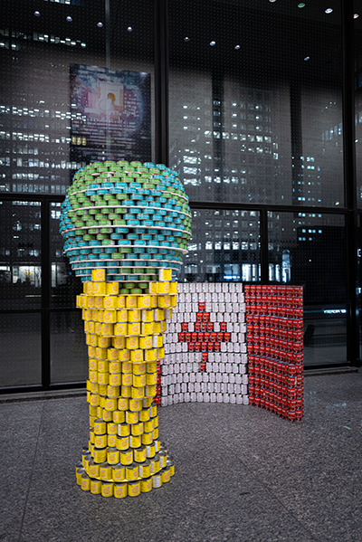 Structural Ingenuity was awarded to ASPECT Structural Engineers for its FIFA World Cup Trophy.