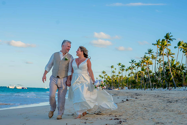 One of his key goals, in addition to getting back to work, was ensuring he would be able to walk down the beach to marry his then-fiancee Nicol and he did so.