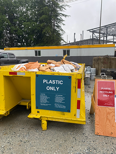 Over 14 months, Light House conducted a pilot project through its Construction Plastics Initiative, working with eight active construction sites in Metro Vancouver to test whether a circular value chain for construction plastics is feasible in practice.