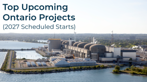 Top 10 Ontario pre-bid projects set to start in 2027