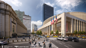 Proposed $8B transformation of NYC’s Penn Station features Roman-style columns, ornamental design