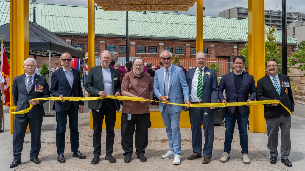 Oshawa’s Veterans Square officially opens