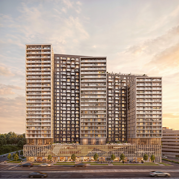 The $400 million tower will include 896 rental units. The first 300 residential units will be complete in the summer of 2028, with another 300 completed a year later and the last 300 finished in 2029. Tisseur Inc. is the general contractor.