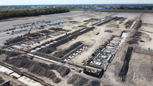 Steel, concrete and scale define PowerCo’s St. Thomas gigafactory build