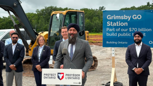 Grimsby GO Station breaks ground using a new approach