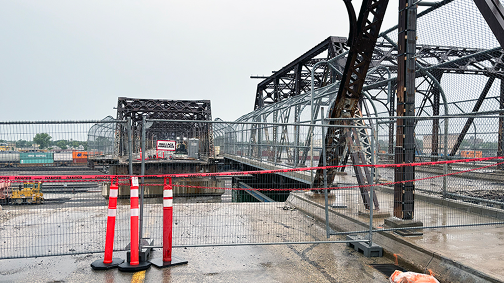 Arlington Bridge removal officially underway