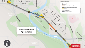 Bearspaw South Feeder Main replacement remains on schedule