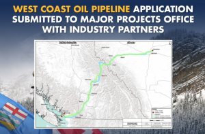Alberta pitches new pipeline to B.C. coast, Trans Mountain, Pembina sign on
