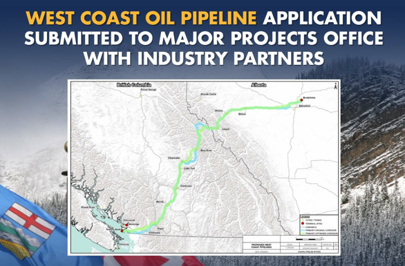 Alberta pitches new pipeline to B.C. coast, Trans Mountain, Pembina sign on