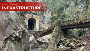 Bridge in narrow canyon replaced following damage caused by historic B.C. rainstorm