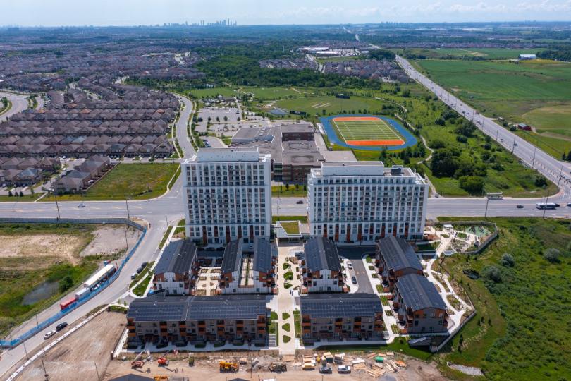Major community-scale solar PV system complete at Daniels MPV2 development