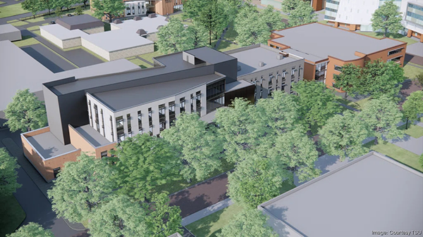 TSU’s $1.3 billion expansion begins with the interconnected Catalyst for Urban Transformation, the Nabrit Science Center and the Health and Wellness Center, scheduled to be open during the university's centennial year in 2027.