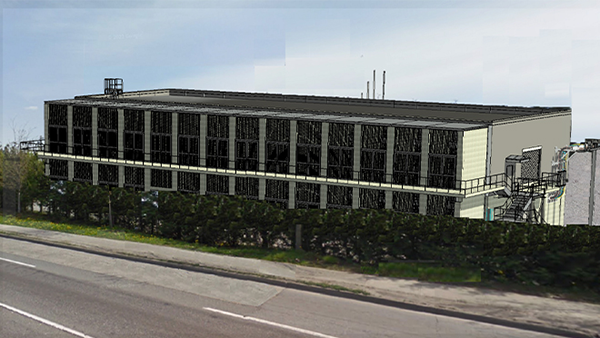 Rendering of the street view on Kingsway in Burnaby.