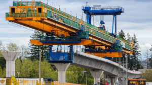 Langley Launcher to reach Dave Barrett Extension guideway this week