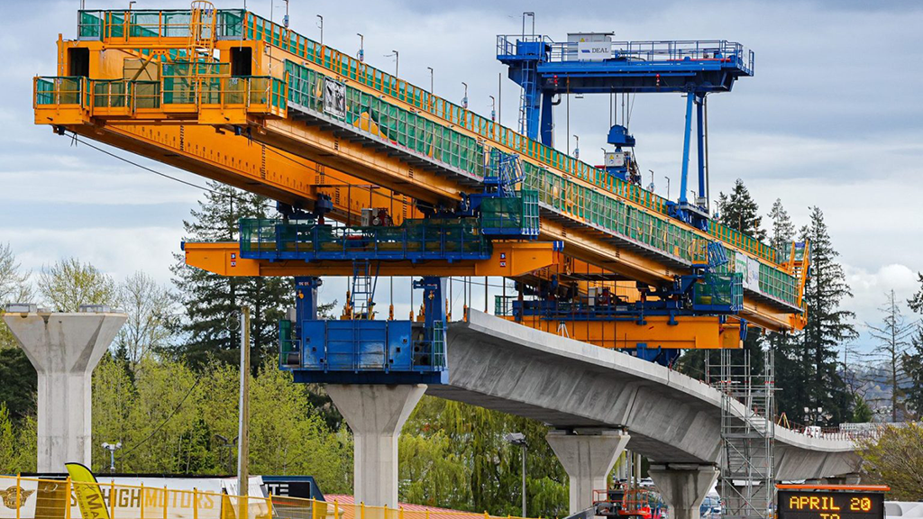 Langley Launcher to reach Dave Barrett Extension guideway this week
