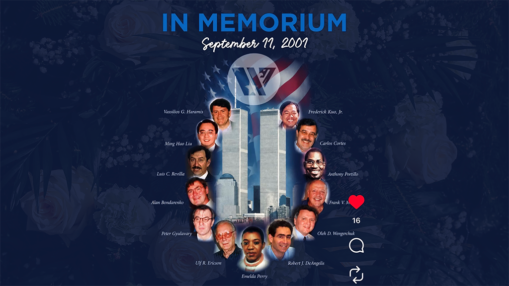 Aecon pays tribute to 13 colleagues who died in Sept. 11 attack