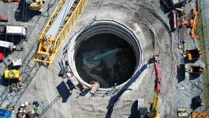One down, one to go: First Port Colborne tunnel installed beneath Welland Canal