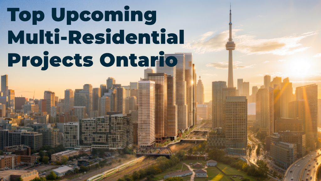 10 Top Pre-Bid Multi-Residential Projects in Ontario - October 2026